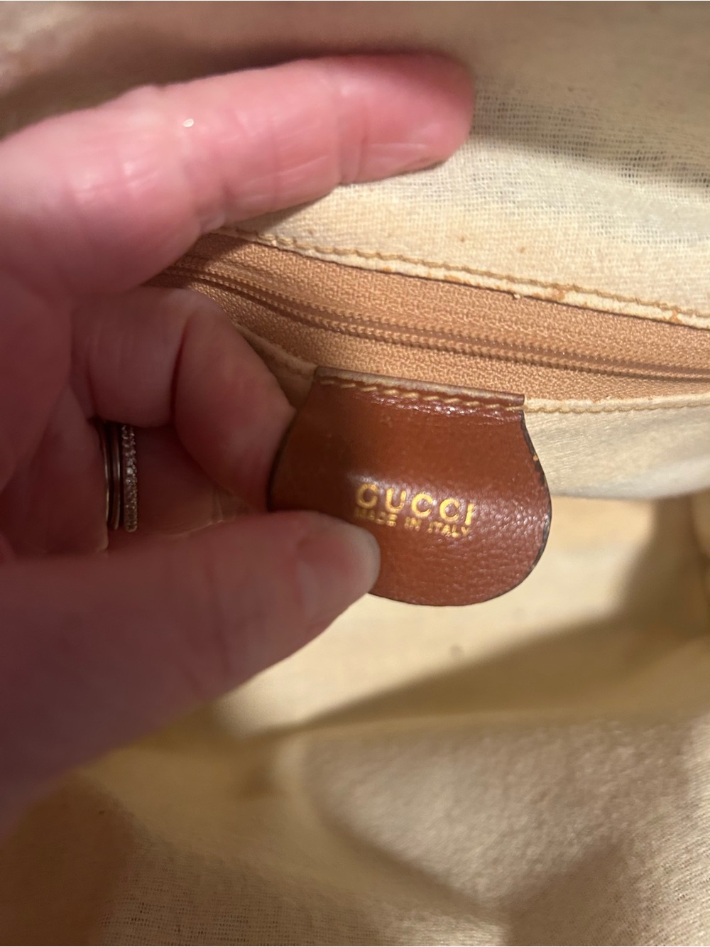 Vintage Gucci Bamboo Dome Satchel 2 way Rare - Picture 12 of 13